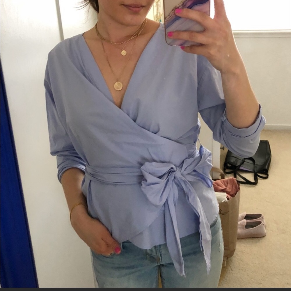 UNIQLO bow wrap